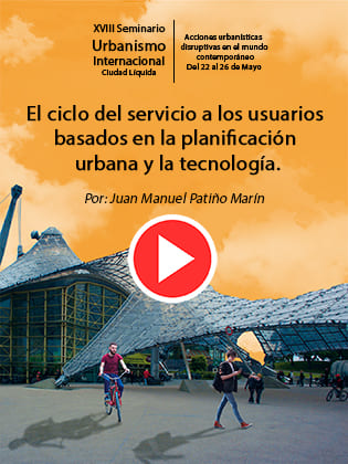 El ciclo del servicio a los usuarios basados en la planificación urbana y la tecnología.